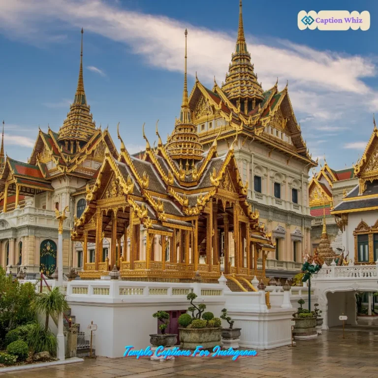 Temple Captions For Instagram