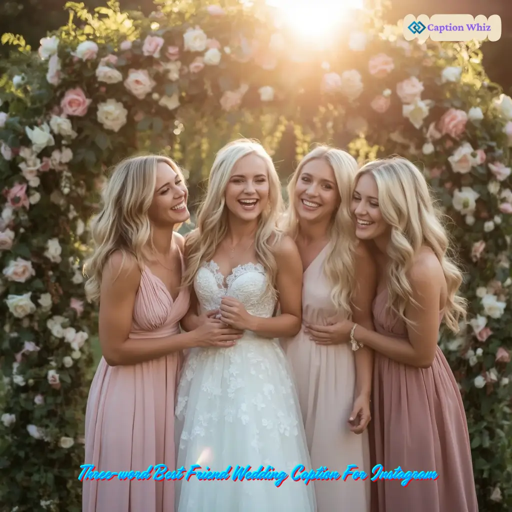 137+ Best Friend Wedding Captions For Instagram To Share Your Joy (PC)