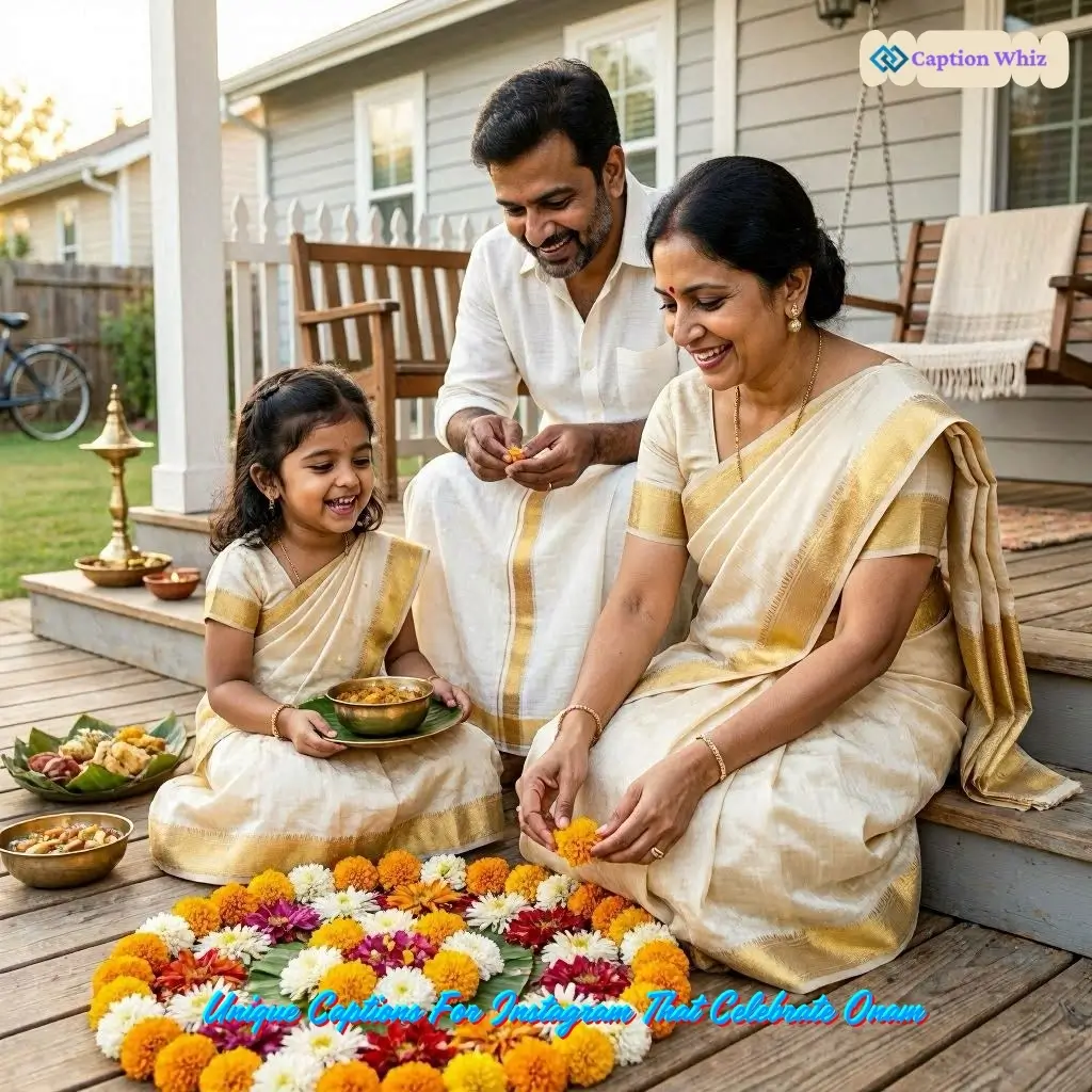 139+ Top Onam Captions For Instagram to Celebrate the Festival with Joy and Color