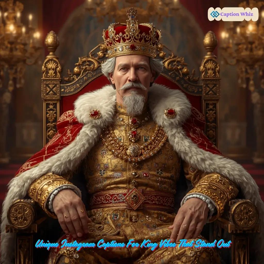 127+ Powerful King Captions For Instagram and Quotes to Rule Your Feed