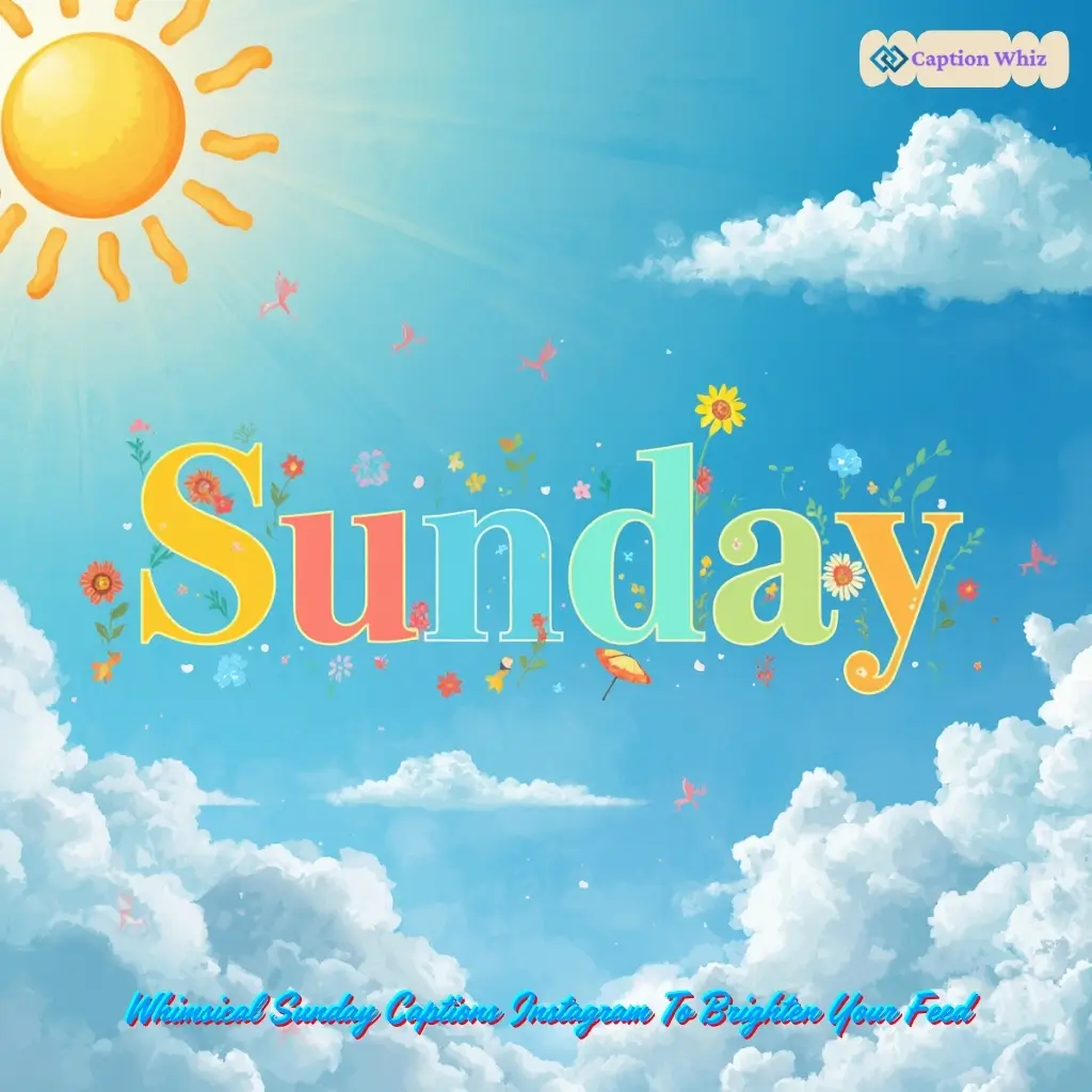 153+ Top Sunday Captions For Instagram to Brighten Your Weekend Vibes