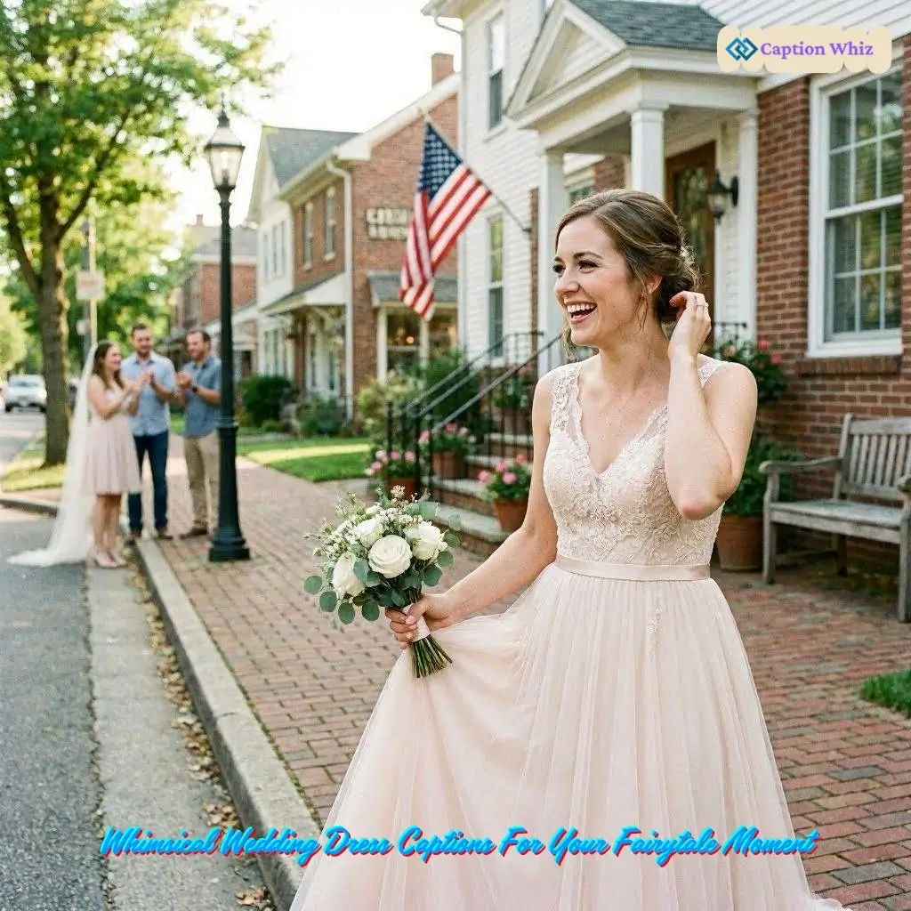 143+ Magical Wedding Dress Captions For Instagram and Quotes to Inspire Love