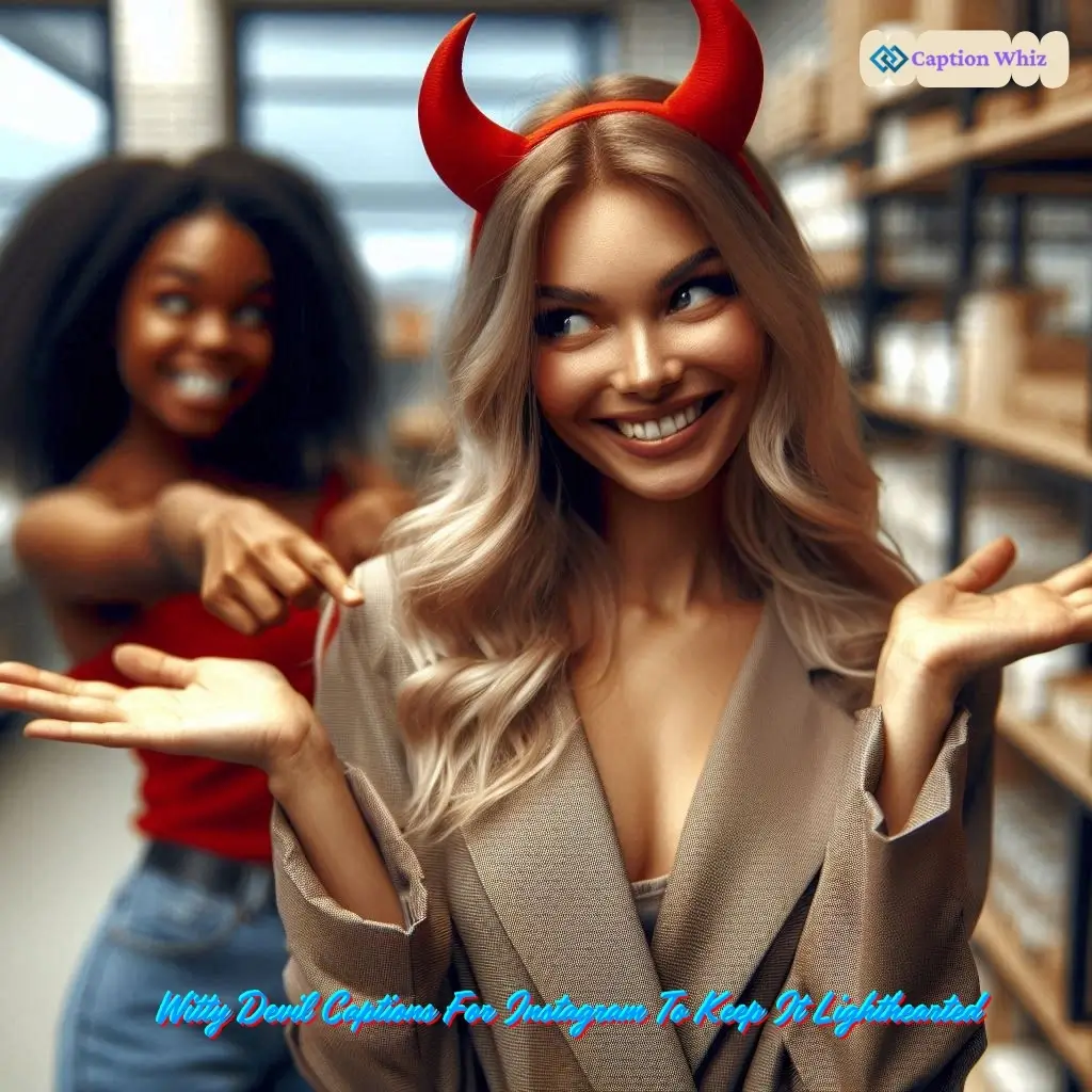 135+ Irresistible Devil Captions For Instagram and Quotes to Ignite Your Feed