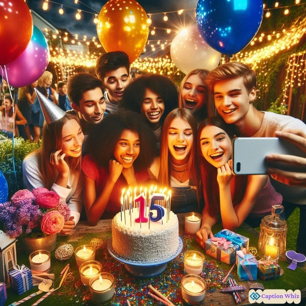 149+ Magical 15th Birthday Captions For Instagram and Quotes to Celebrate You