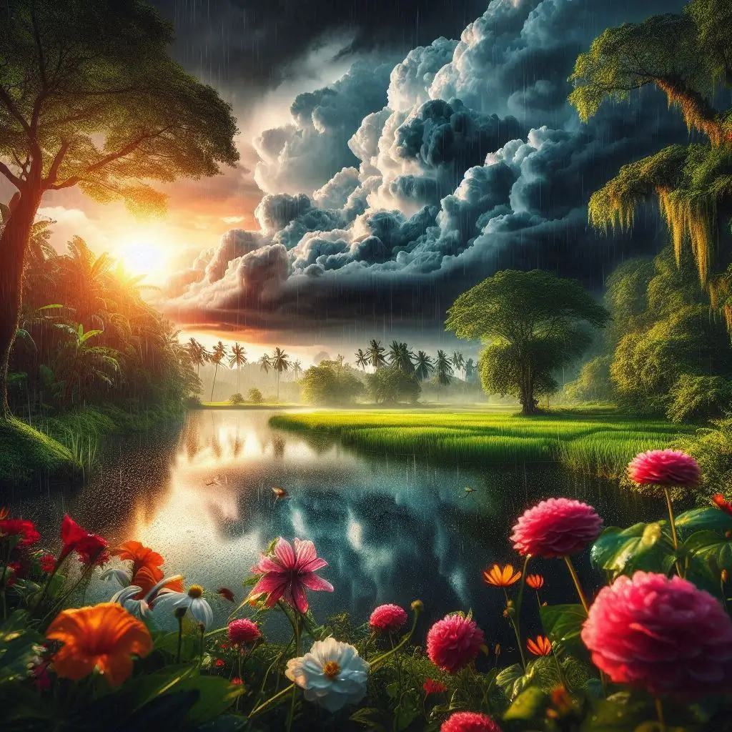 Beautiful Monsoon Captions For Instagram With Quotes About Rain