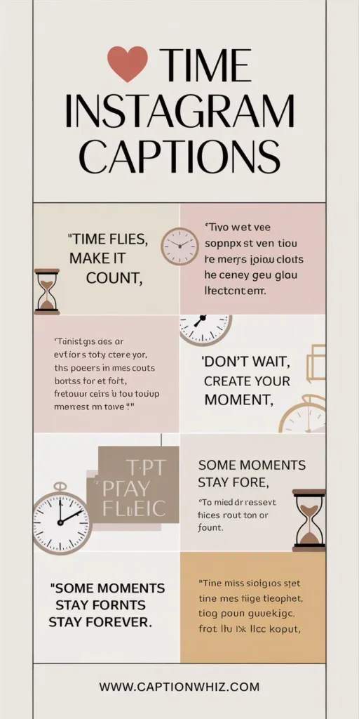 151+ Top Time Captions For Instagram That Capture Every Moment Perfectly