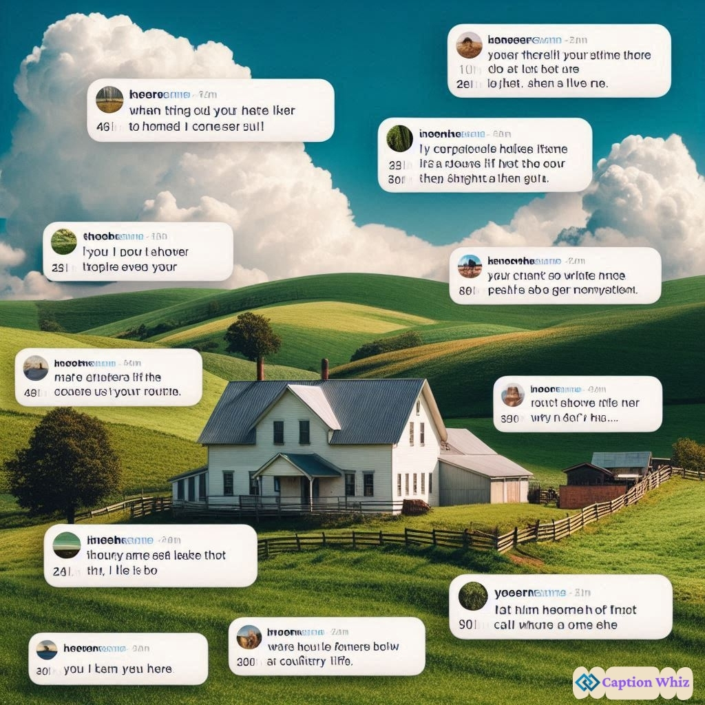Captions for Instagram That Celebrate the Beauty of Country Life