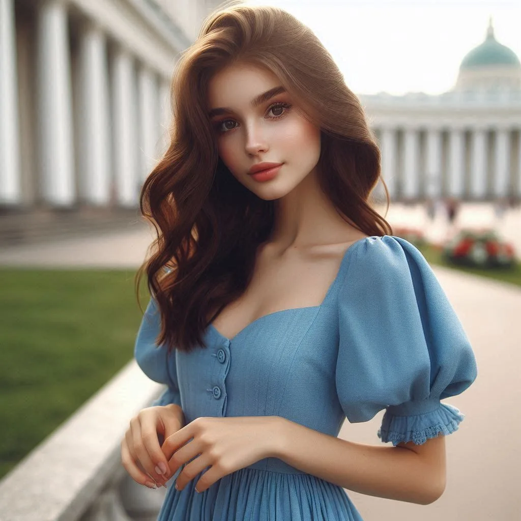 125+ Blue Dress Captions to Make Your Outfit Shine Bright