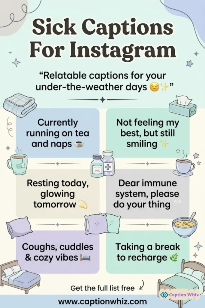 127+ Best Sick Captions For Instagram That Will Make Your Friends Jealous