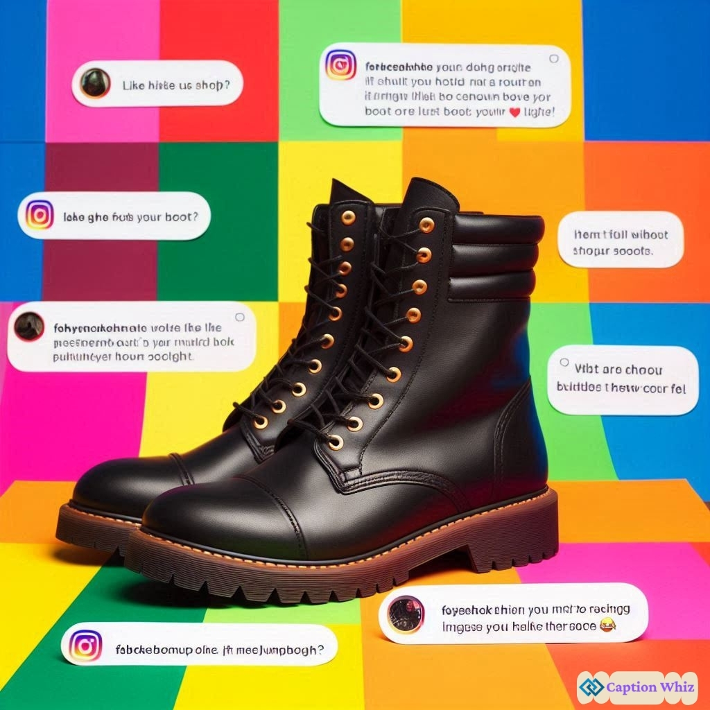 Chic Boots Captions For Your Outfit Of The Day