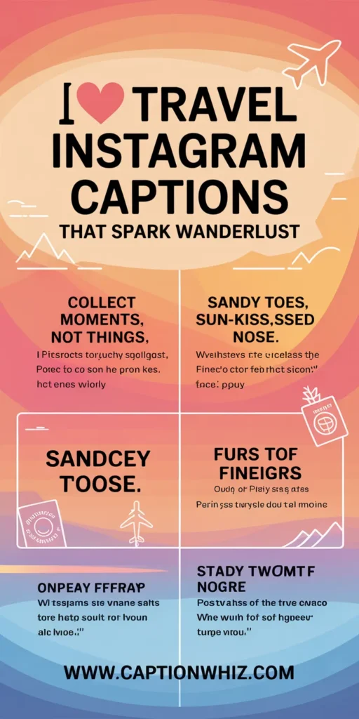 167+ Top Travel Captions For Instagram That Inspire Wanderlust and Adventure