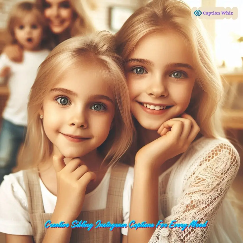 135+ Heartwarming Sibling Captions For Instagram and Quotes to Celebrate Family Love