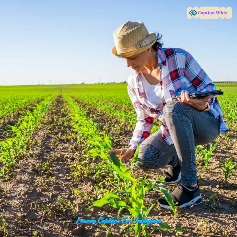Farmer Captions For Instagram