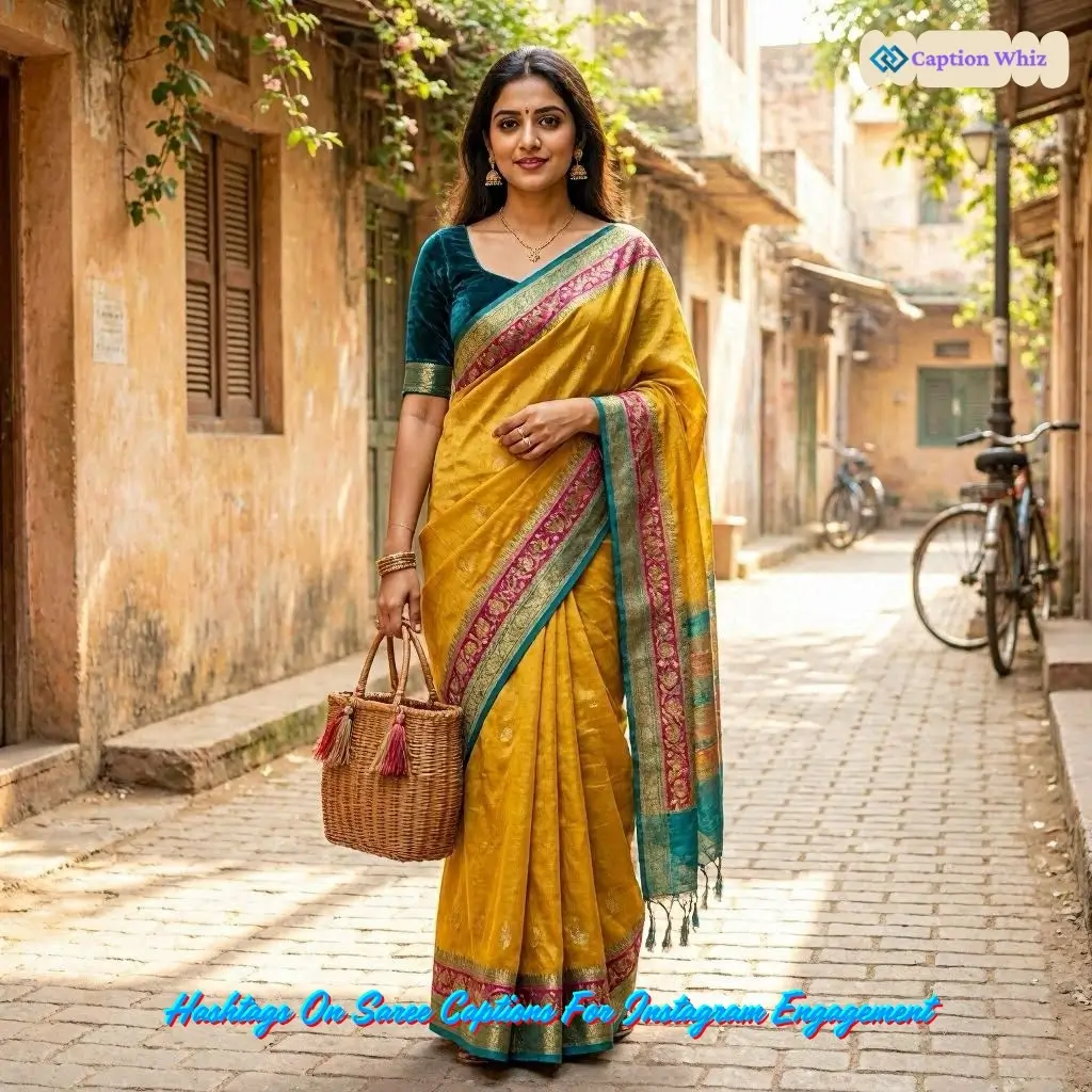 137+ Top Saree Captions For Instagram That Celebrate Elegance and Tradition in 2026