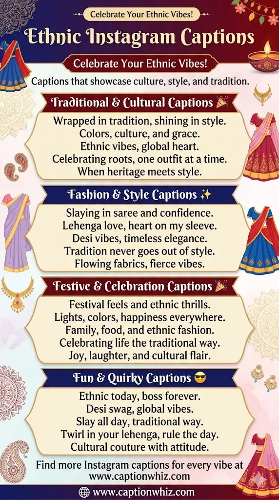 137+ Inspiring Ethnic Captions For Instagram and Quotes to Celebrate Diversity