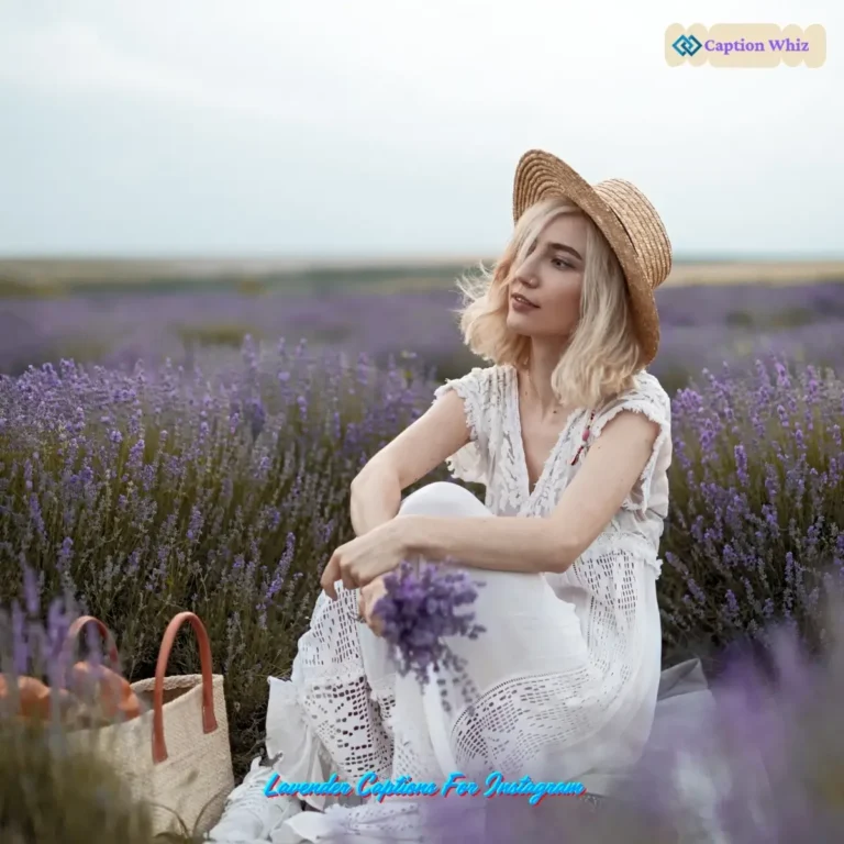 Lavender Captions For Instagram