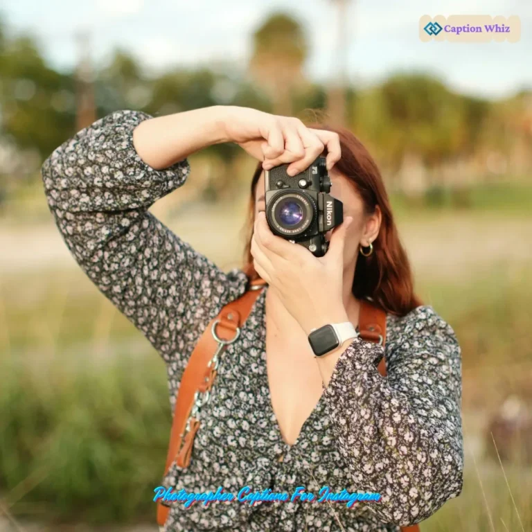 Photographer Captions For Instagram