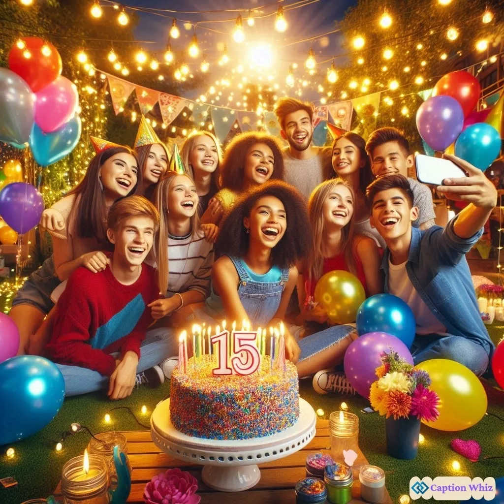 149+ Magical 15th Birthday Captions For Instagram and Quotes to Celebrate You