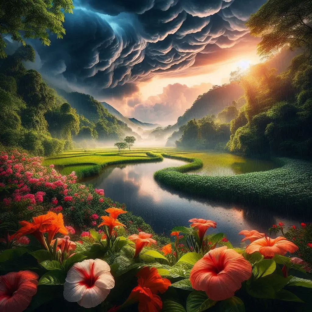 Playful Monsoon Captions For Capturing Joy in the Rain