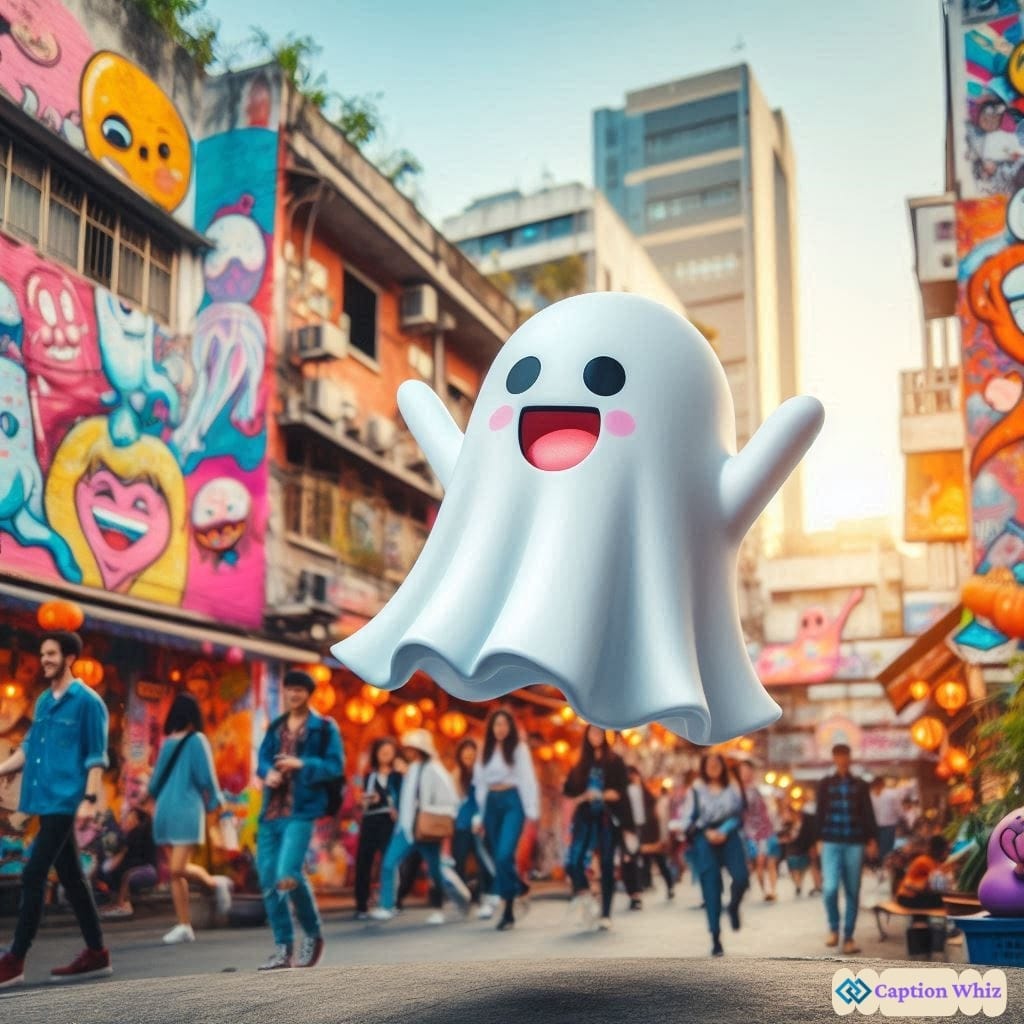 Short Ghost Captions For Instagram That Make A Statement