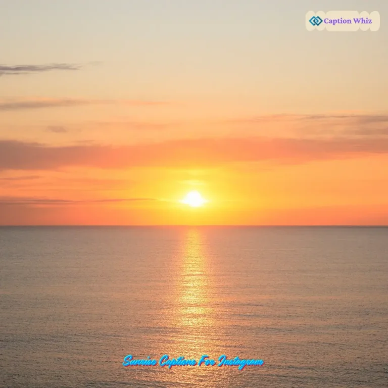 Sunrise Captions For Instagram