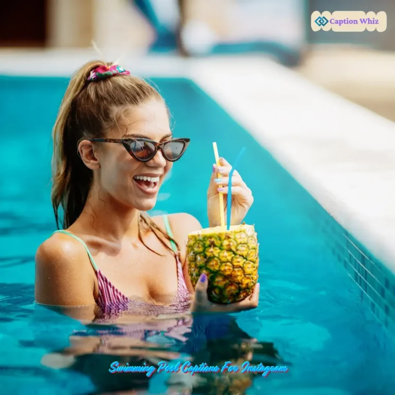 Swimming Pool Captions For Instagram