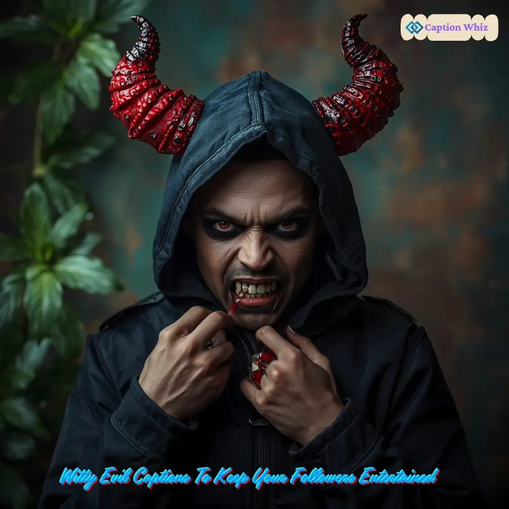 139+ Wickedly Fun Evil Captions For Instagram and Quotes to Spice Up Your Feed