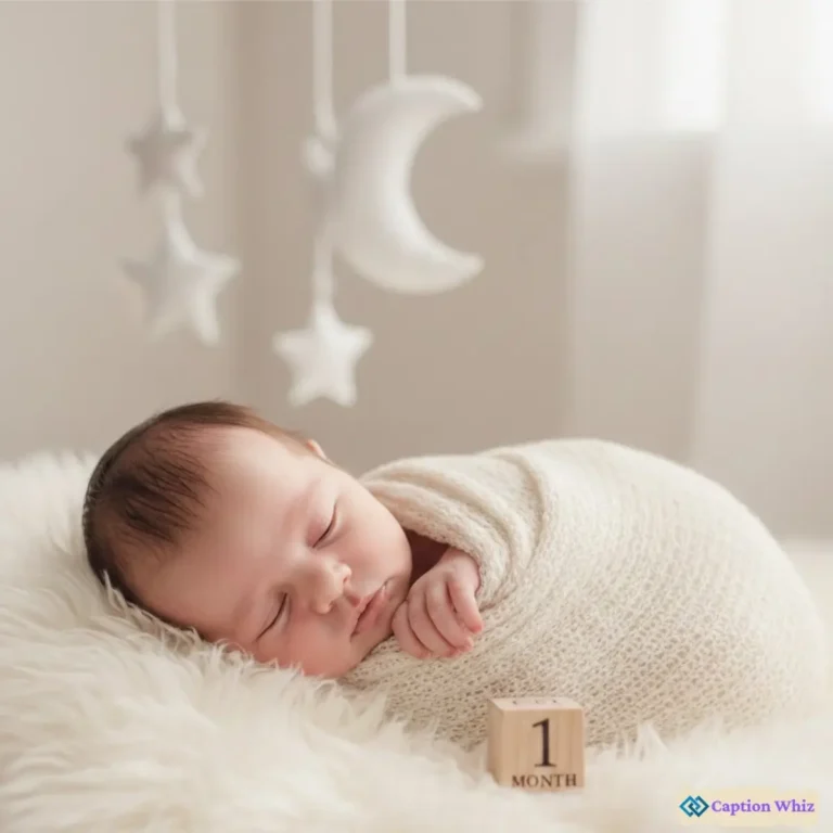 127+ Irresistible One Month Baby Captions For Instagram and Quotes You Need Now