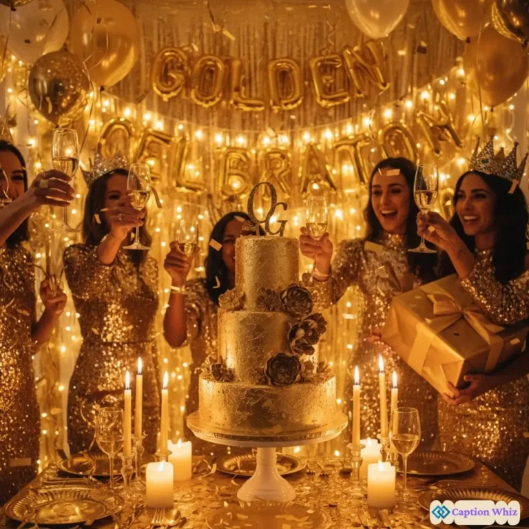 153+ Unforgettable Golden Birthday Captions For Instagram and Quotes to Shine Bright