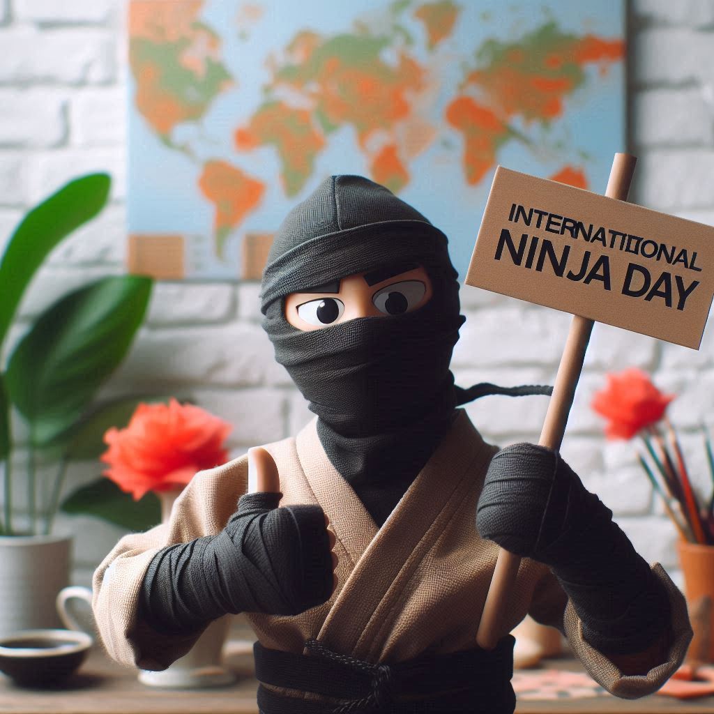 200+ International Ninja Day Captions for Fun Celebrations 5 Captions That Celebrate Ninja Skills and Agility