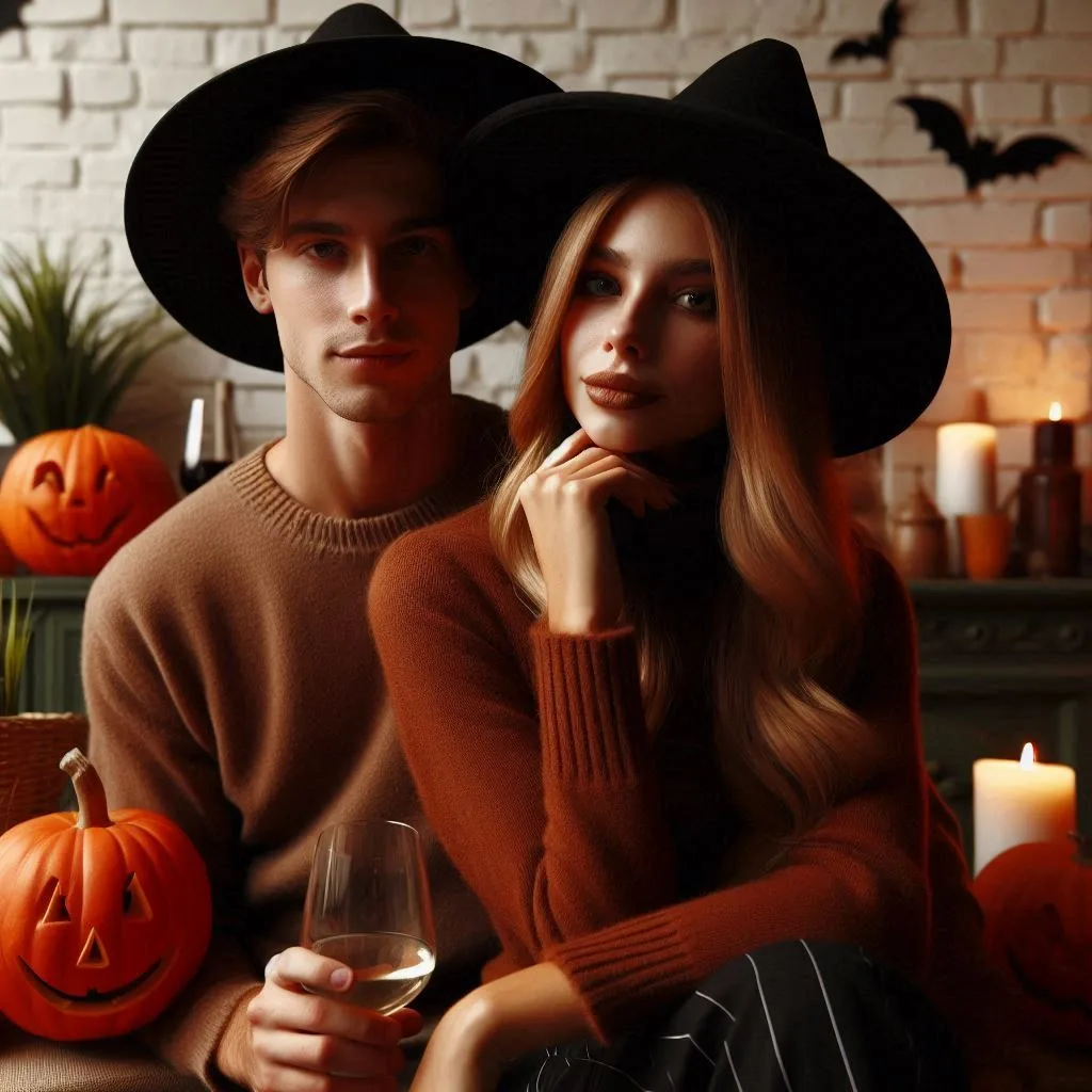 135+ Halloween Instagram Captions For Couples to Celebrate Love
