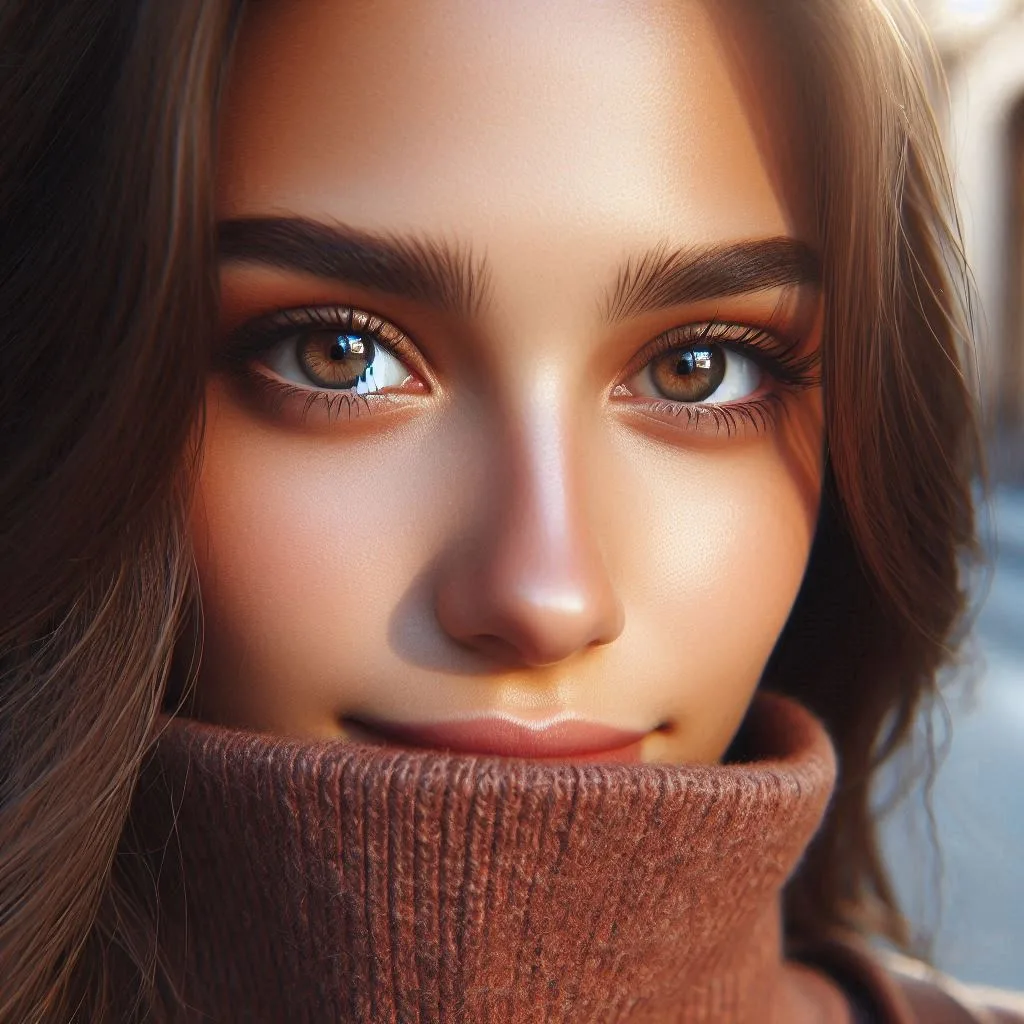 137+ Brown Eyes Captions For Instagram That Shine Bright