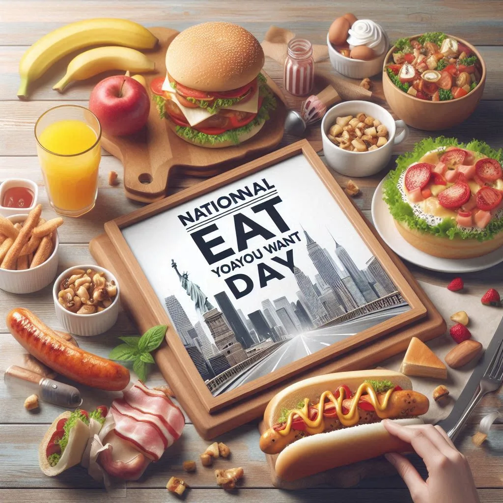 135+ National Eat What You Want Day Captions for Food Lovers