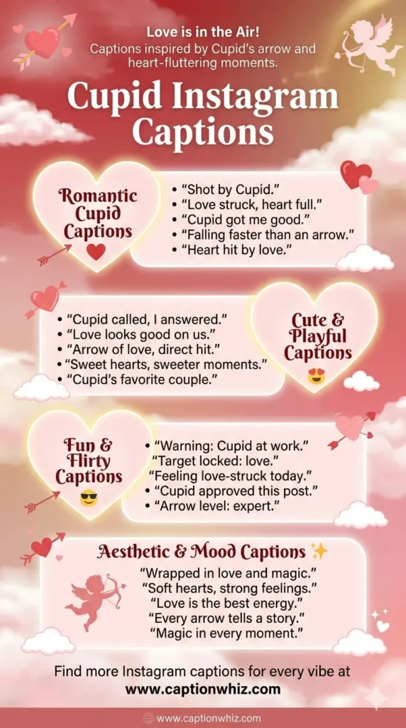 137+ Charming Cupid Captions For Instagram and Quotes to Spark Romance