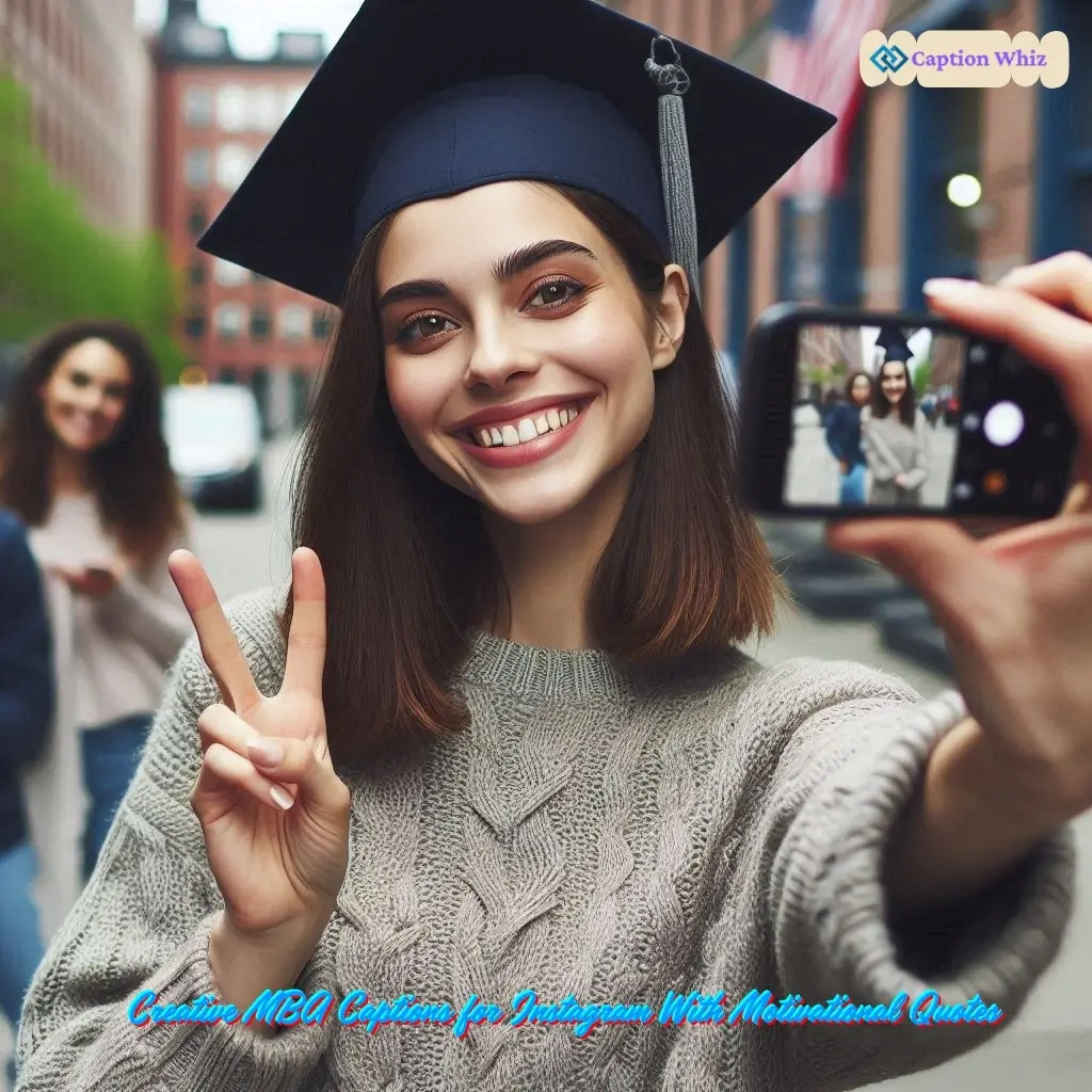 127+ Inspiring MBA Captions for Instagram and Motivational Quotes to Shine