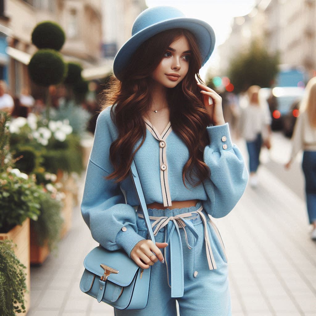 200+ Instagram Captions For Blue Outfits to Elevate Your Style 2 Cute and Fun Captions for Blue Fashion Looks