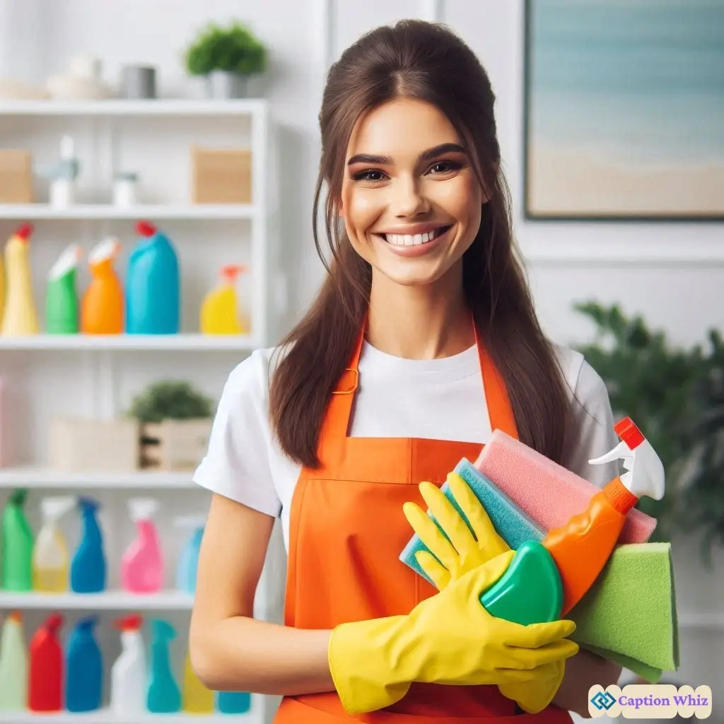 Fresh Cleaning Services Captions for Sparkling Spaces