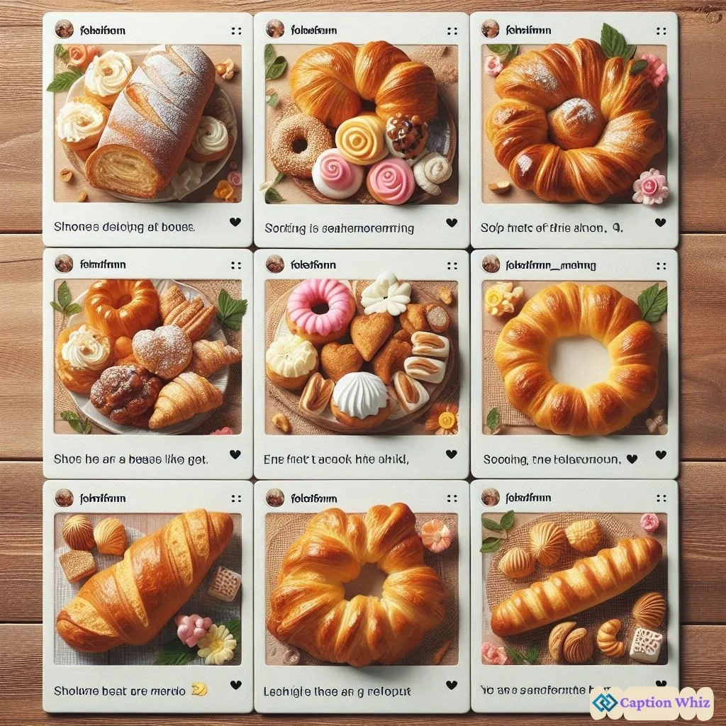 137+ Sweet Bakery Captions For Instagram and Quotes to Satisfy Your Cravings