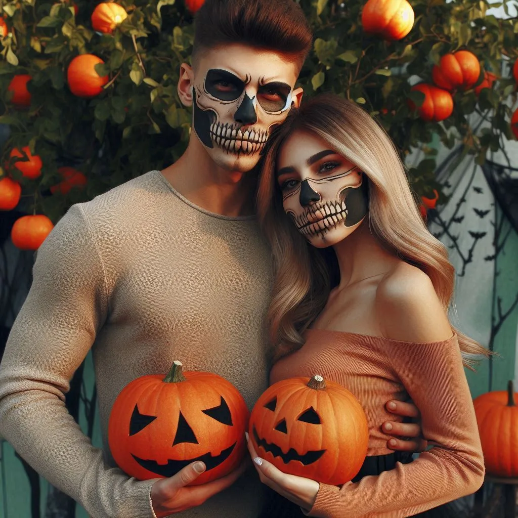 135+ Halloween Instagram Captions For Couples to Celebrate Love