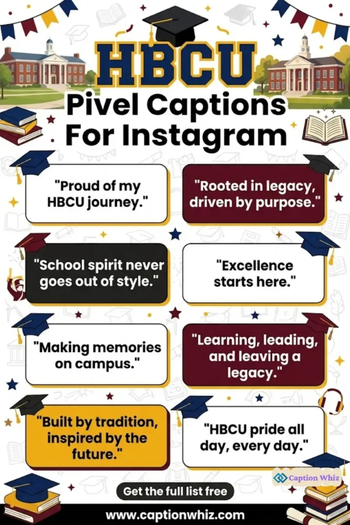 135+ Inspiring HBCU Captions For Instagram and Quotes to Celebrate Your Journey