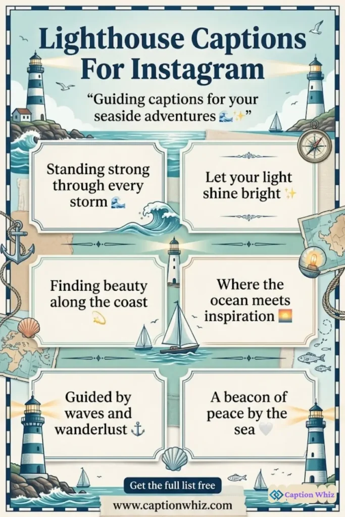 143+ Inspiring Lighthouse Captions For Instagram and Quotes to Shine Bright