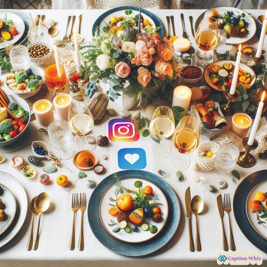 Inspirational Dinner Captions That Warm the Heart