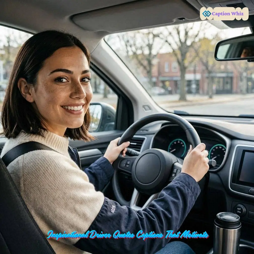 149+ Powerful Driver Captions For Instagram and Quotes to Rev Up Your Feed