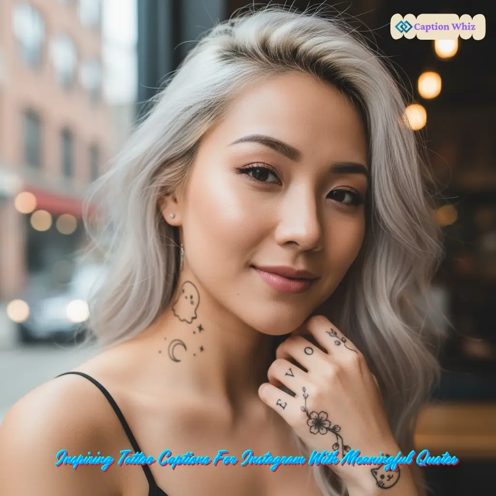 143+ Inspiring Tattoo Captions For Instagram and Quotes to Showcase Your Ink