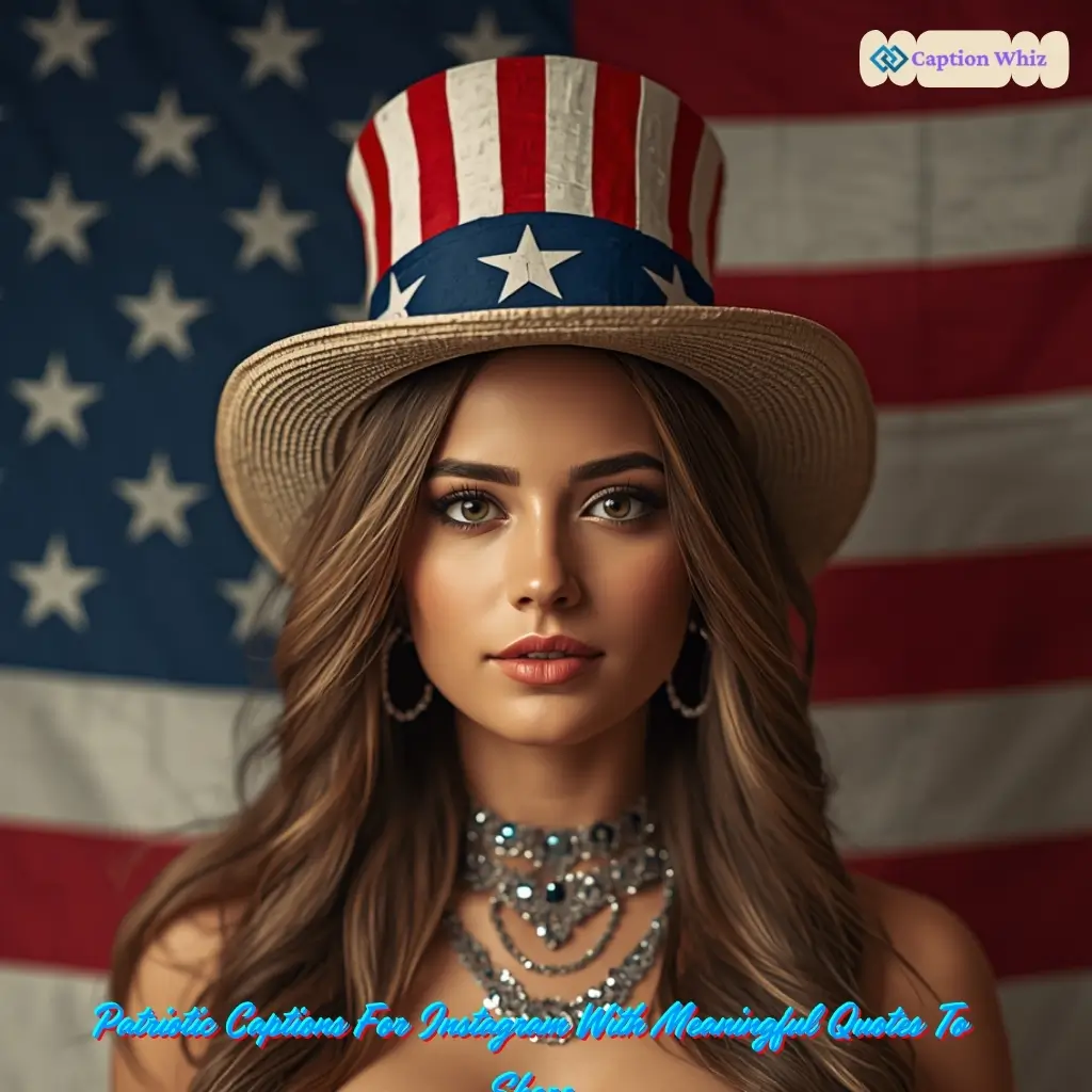 135+ Inspiring Patriotic Captions For Instagram and Quotes to Celebrate Freedom