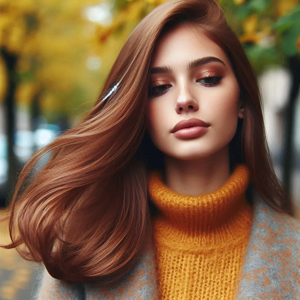 145+ Fall Hair Color Captions For Instagram to Shine This Season