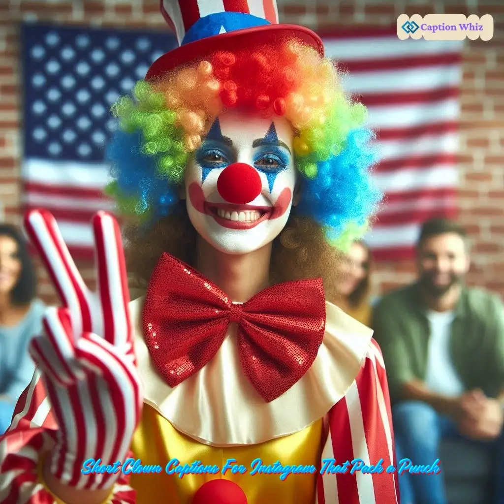 135+ Whimsical Clown Captions For Instagram and Quotes That Bring Joy