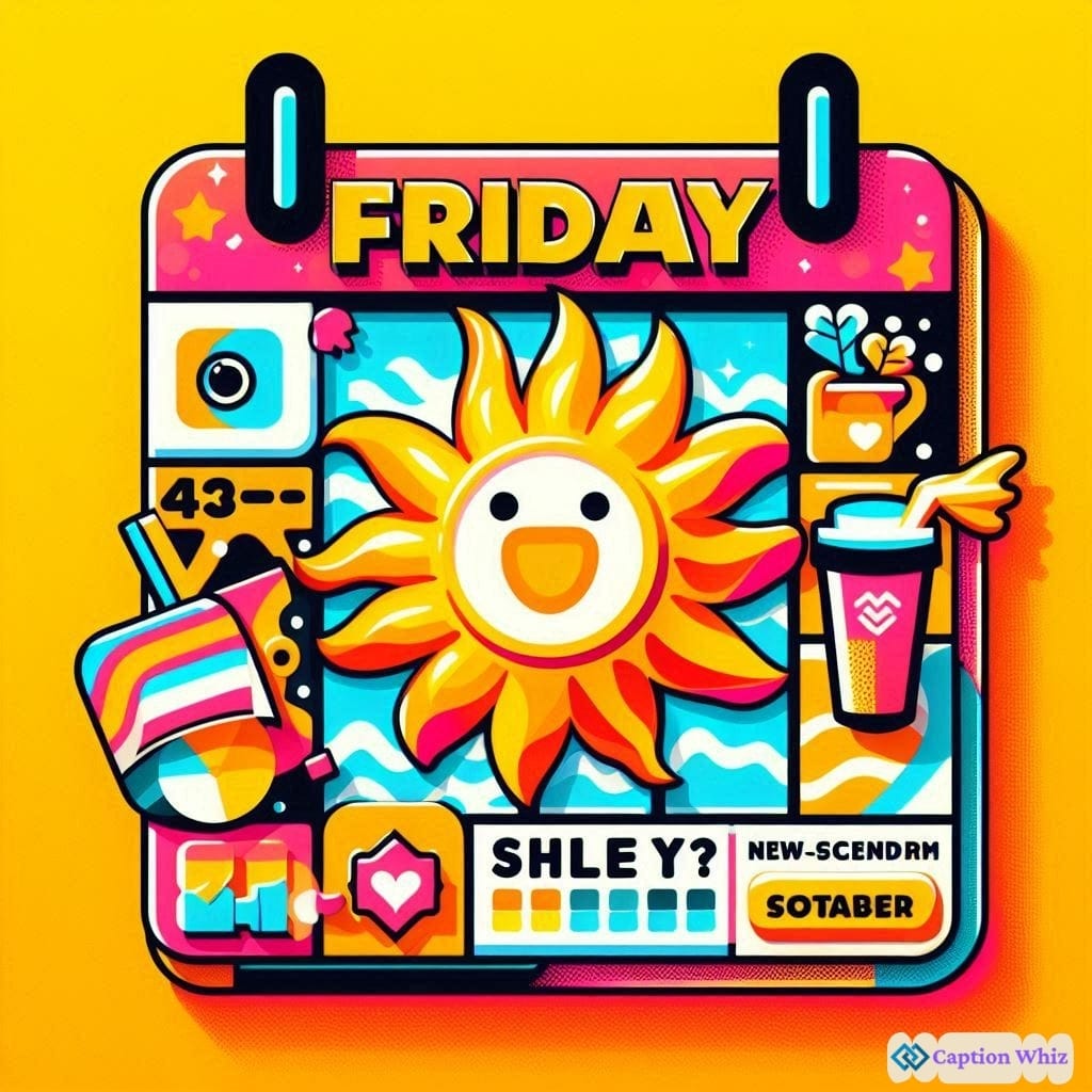 Short Friday Captions To Express Your Vibe