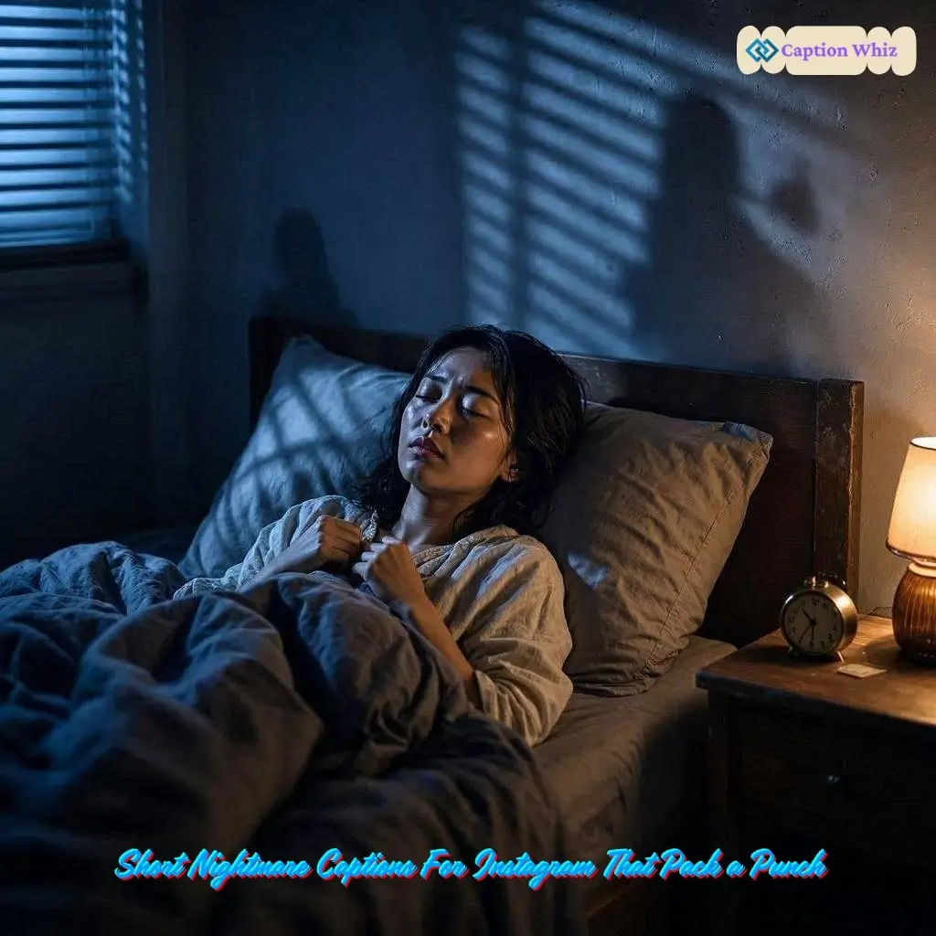 149+ Enigmatic Nightmare Captions For Instagram and Quotes to Haunt Your Feed