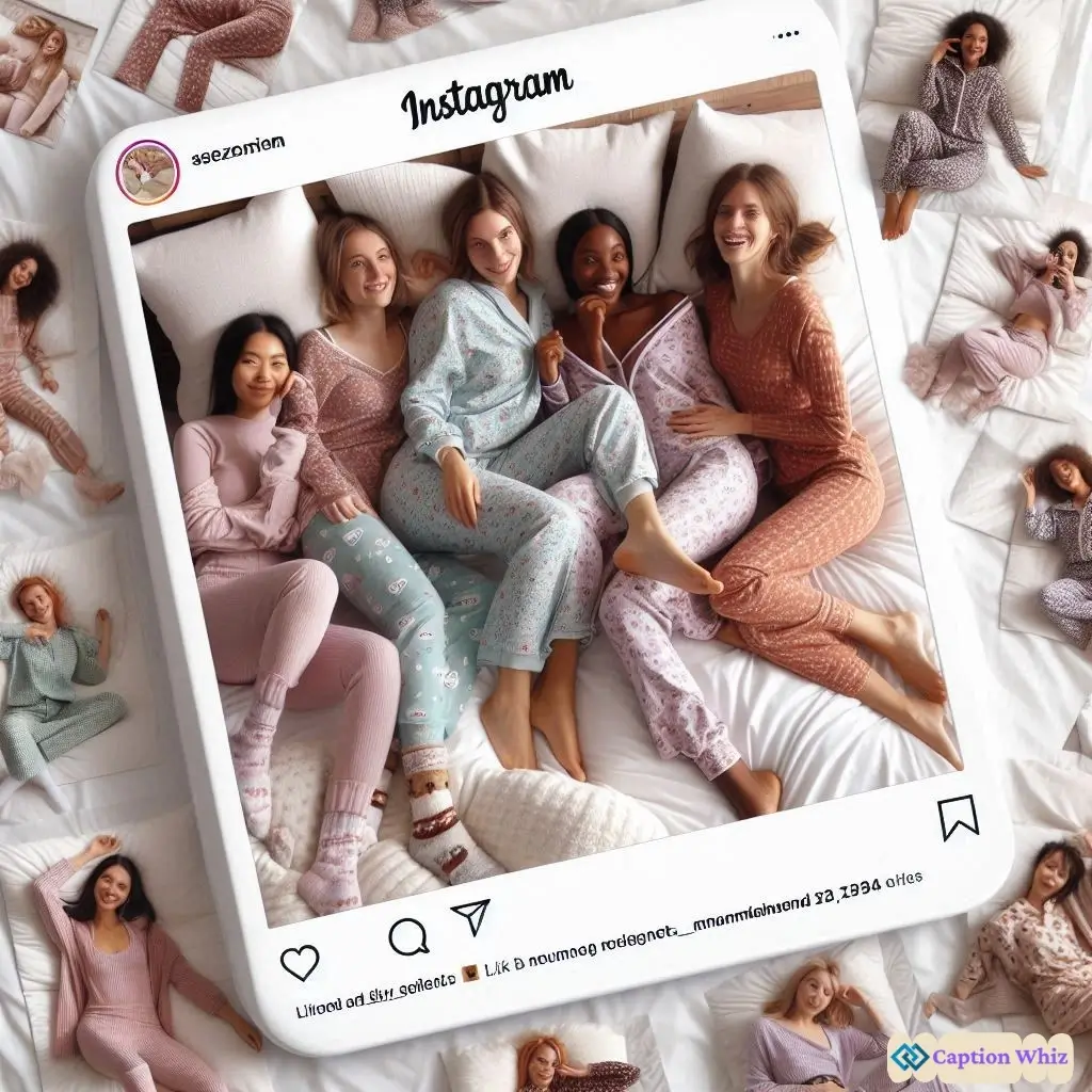 Sleepwear Captions Perfect For Pajama Parties